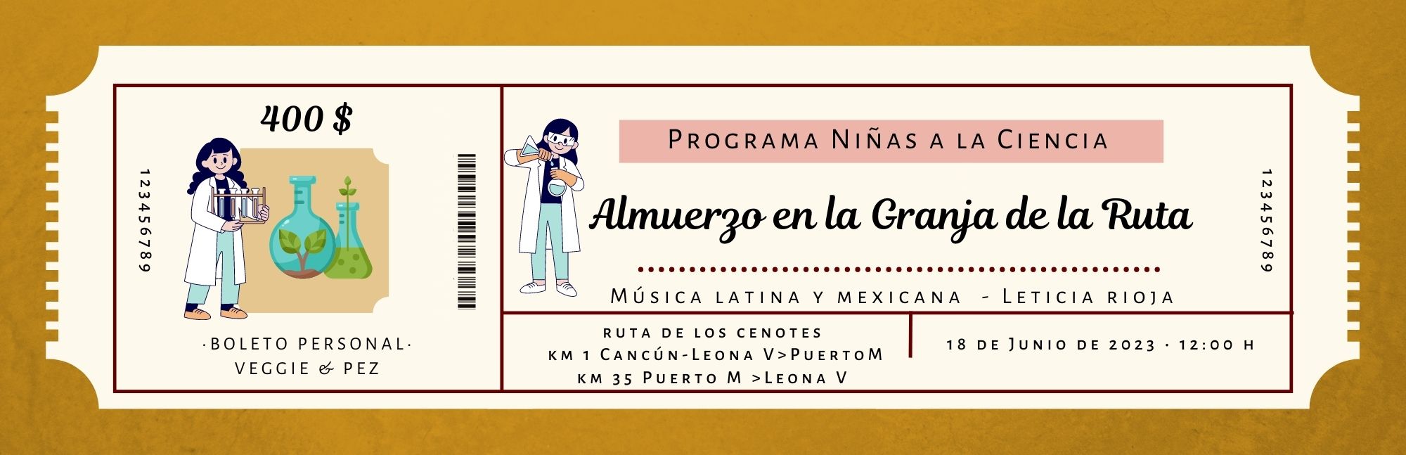 MenÃº Veggie-Fish Programa niÃ±as a la ciencia